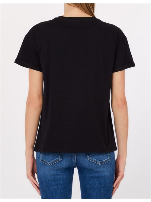 Black t shirt Liu Jo | WA6372JS923.P9443